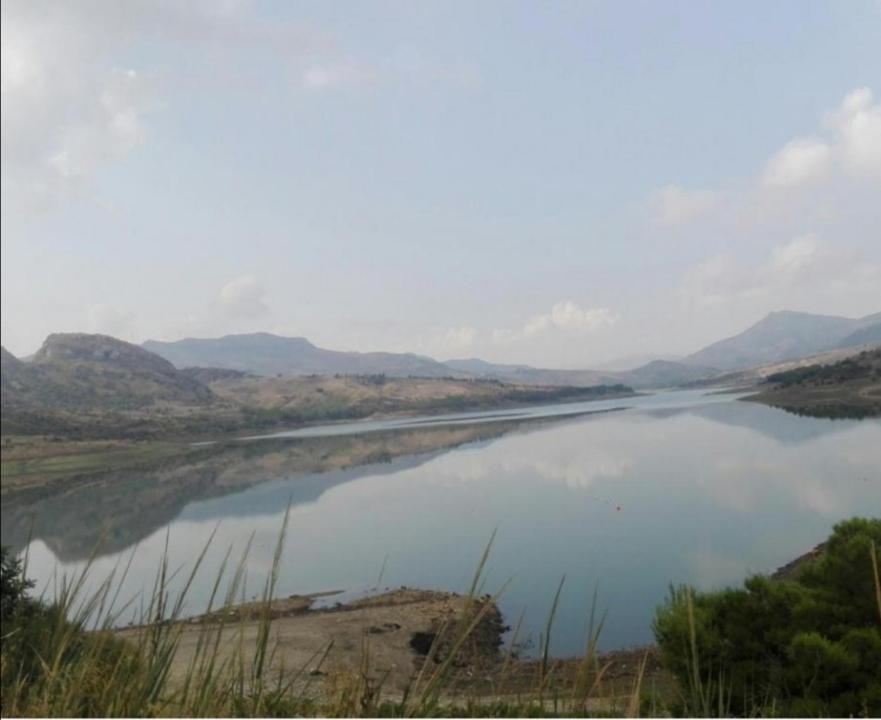 L'Opuntia Sul Lago Caccamo Bagian luar foto