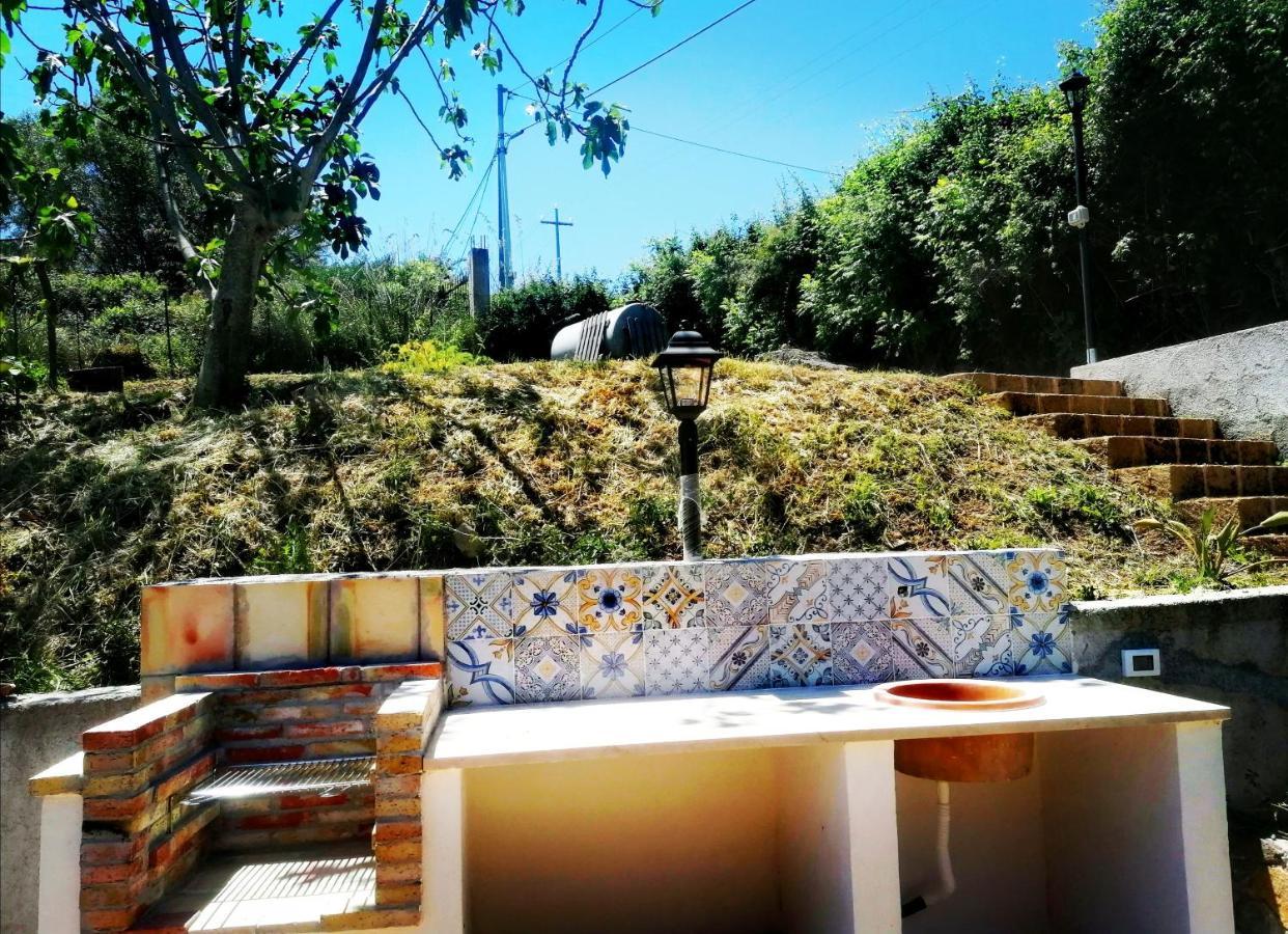 L'Opuntia Sul Lago Caccamo Bagian luar foto